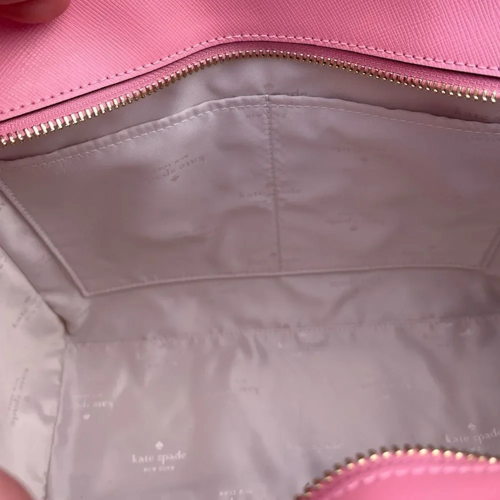 Kate Spade Staci Tote Shoulder Bag Purse Pink